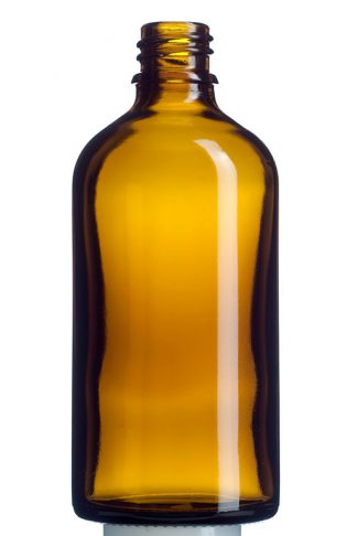 Agwa medizinische Braunglasflasche - Tropfflasche 100 ml - GF100