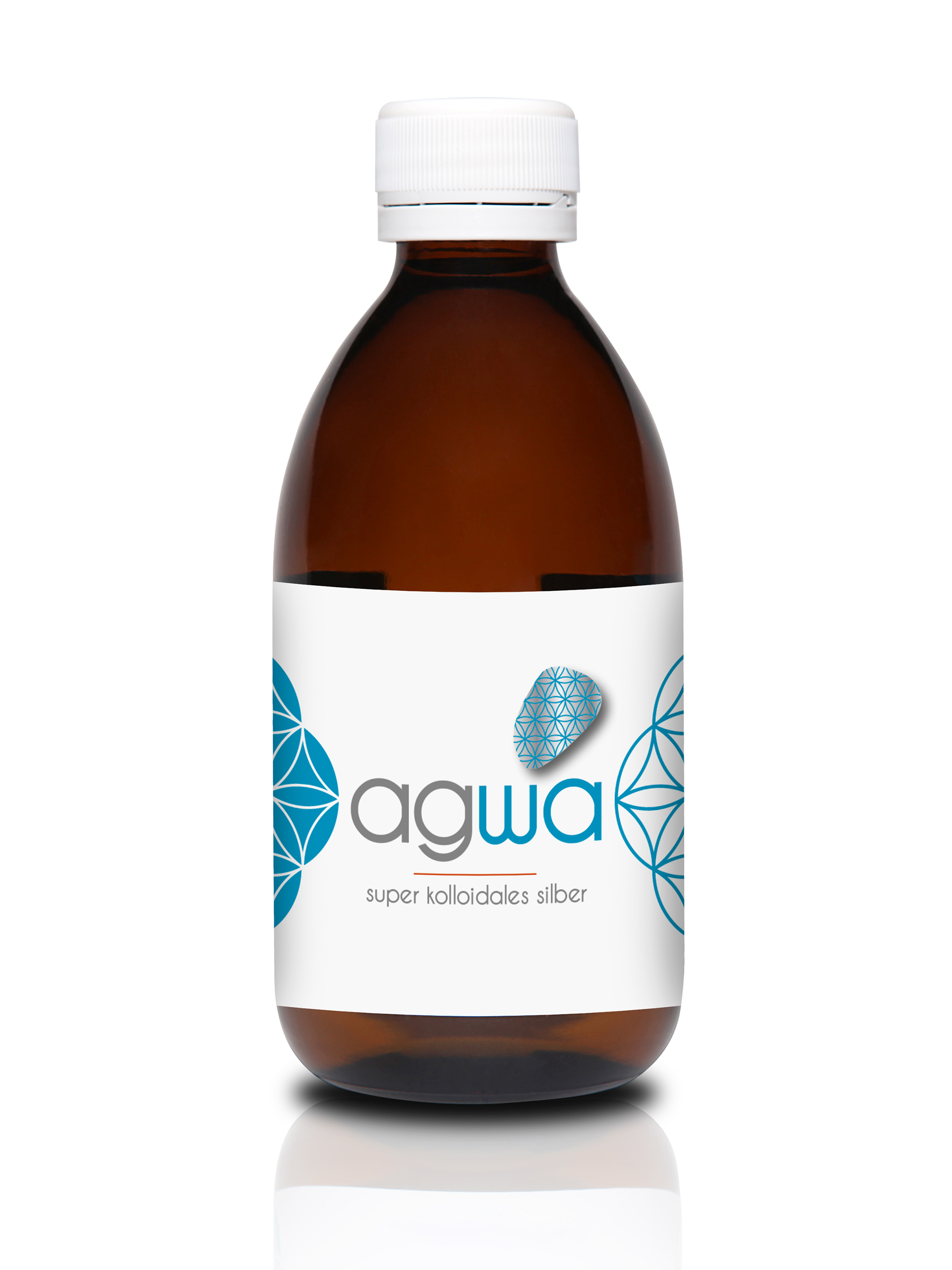 250ml Flasche mit kolloidalem Silber