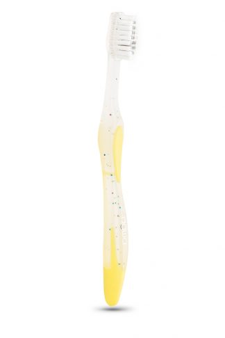 agwa super clean dent Kinderzahnbürste in gelb